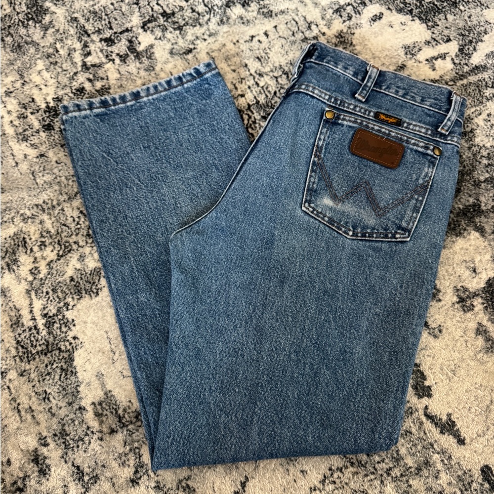 Wrangler Blue Slim Fit Jeans